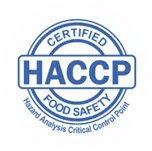 HACCP Gecertificeerd Voedselveiliglheid logo